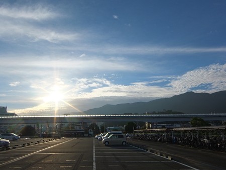宇和島きさいや広場 早朝2