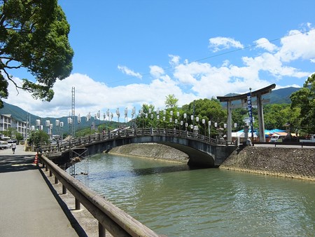 和霊神社01 須賀川と太鼓橋