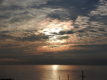 駿河湾の朝日31