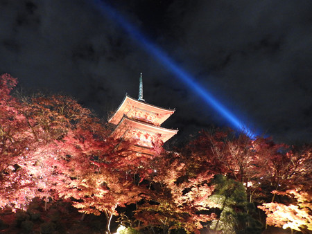 清水寺(夜)39 三重塔
