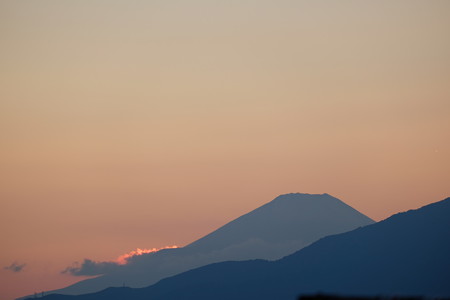 2015.10.12 駅前 富士山