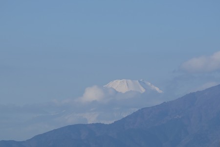 2015.12.28　駅前　富士山
