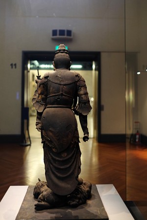 2016.02.17　東京国立博物館　木造毘沙門天立像　平安時代　C-1869-1