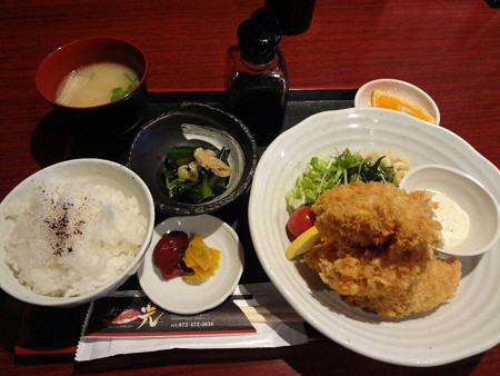 160129-2カキフライ定食