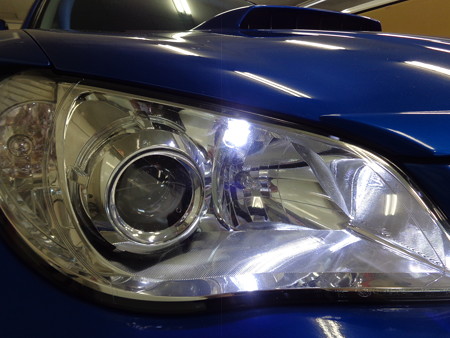 インプレッサ　中古車納車　スモールＬＥＤ