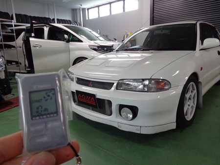 ランサーエボリューション３　エンジンスターター取付