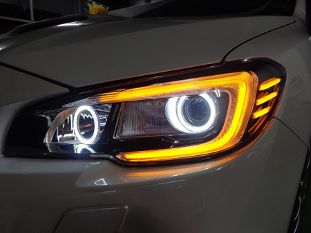 レヴォーグ　愛知県　ＮＥＷアウディ風ＬＥＤオレンジ左