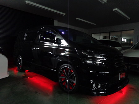 ヴェルファイア　岐阜県　アンダーＬＥＤ７