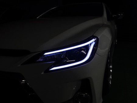 マークＸ　新潟県　ＮＥＷアウディ風ＬＥＤ取付