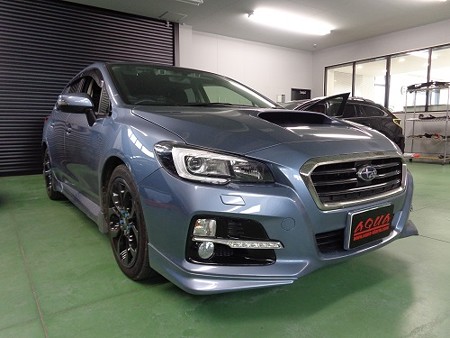 レヴォーグ　茨城県　エンブレムＬＥＤ取付500