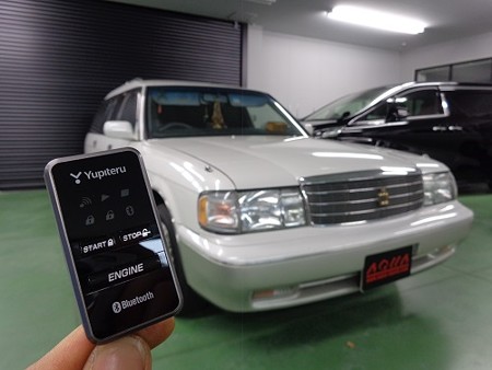 クラウン　エンジンスターター取付500