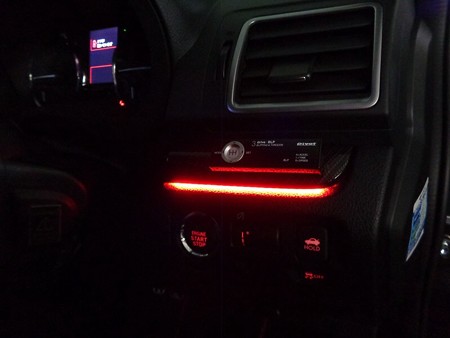 ＷＲＸ　ＳＴＩ　ＶＡＢ　間接照明　運転席側