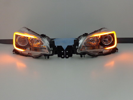アウトバックＢＳ９　ＮＥＷアウディ風ＬＥＤ　オレンジ