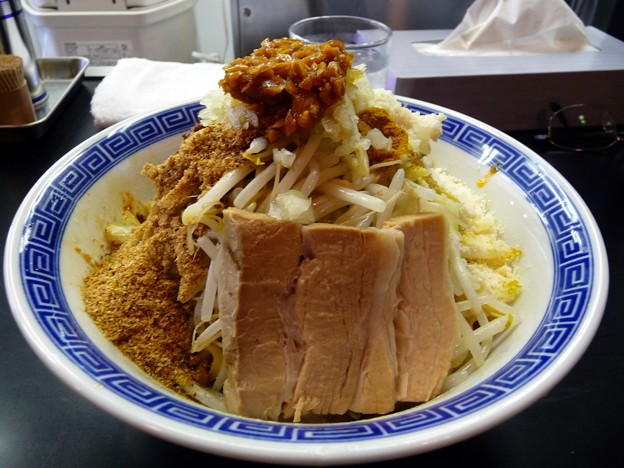 まぜそば・全部乗せ＠山勝角ふじ２号店・流山市