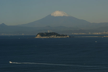 今朝の富士山1122b