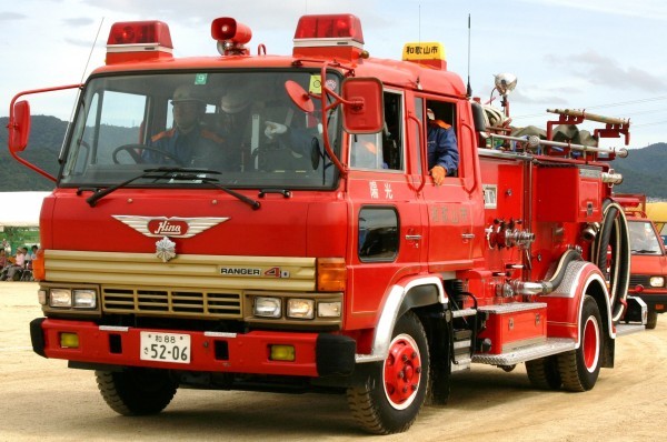 和歌山市消防局　化学車「陽光」