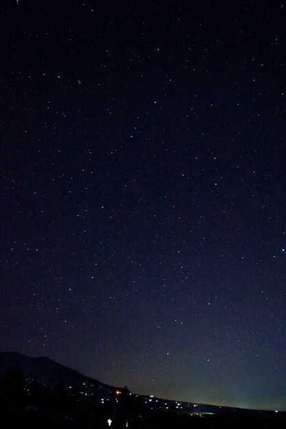 満天の星と