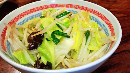 道頓堀 ( 成増 = ラーメン ) 温野菜 with M