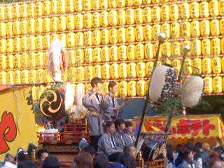お囃子(7月16日、靖国神社みたままつり)