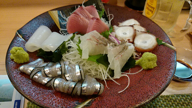 心誠(4)刺身5種盛り