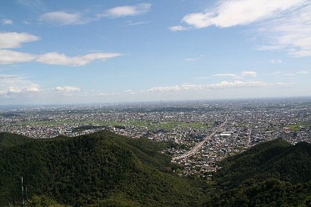 岐阜城からの眺め