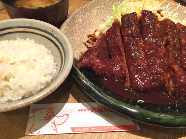 矢場とんのとんかつ