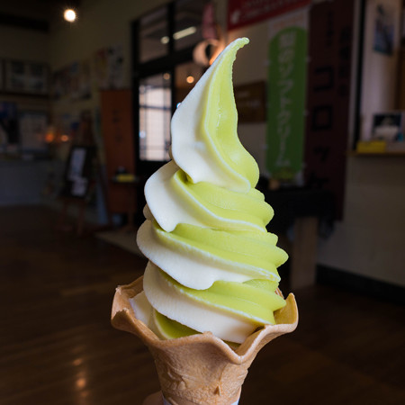 なしソフトミックス(道の駅・清流茶屋かわはら【鳥取】)