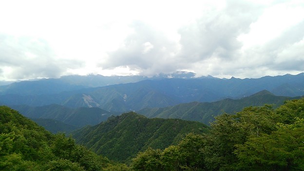 大台ヶ原ドライブウェイの景観