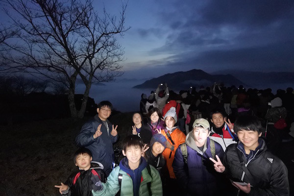一緒に行ったのは剣道仲間の旅好きメンバー