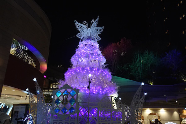 なんばパークスのイルミネーション なんばパークスのイルミネーション
