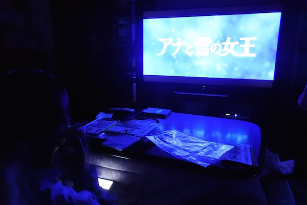 我が家の初4K鑑賞はアナ雪のBR