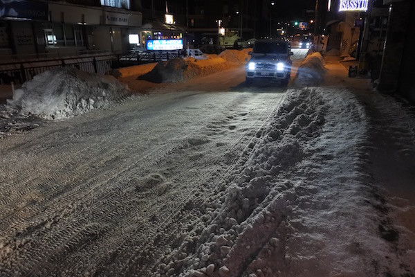 メインストリートから少し外れると様子が変わる