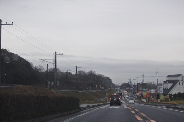 ちょっと気に入っている常磐線沿いの国道６号の風景