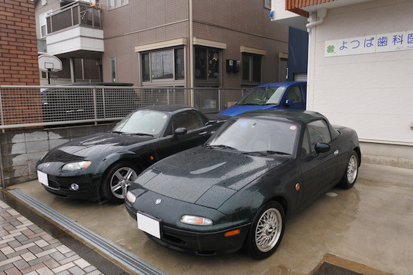 ロードスターのある歯医者さん