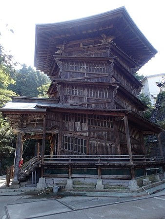 27 9 福島 会津若松 飯盛山 さざえ堂