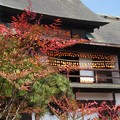 枯露柿の見えるお屋敷