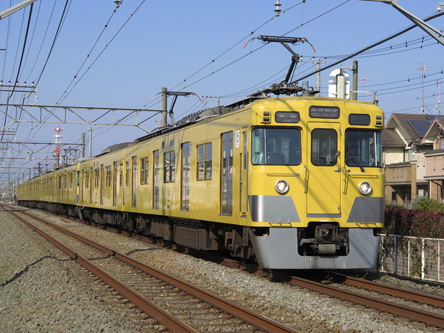 黄色い電車は好きですか？ ＠西武鉄道拝島線 小川～東大和市